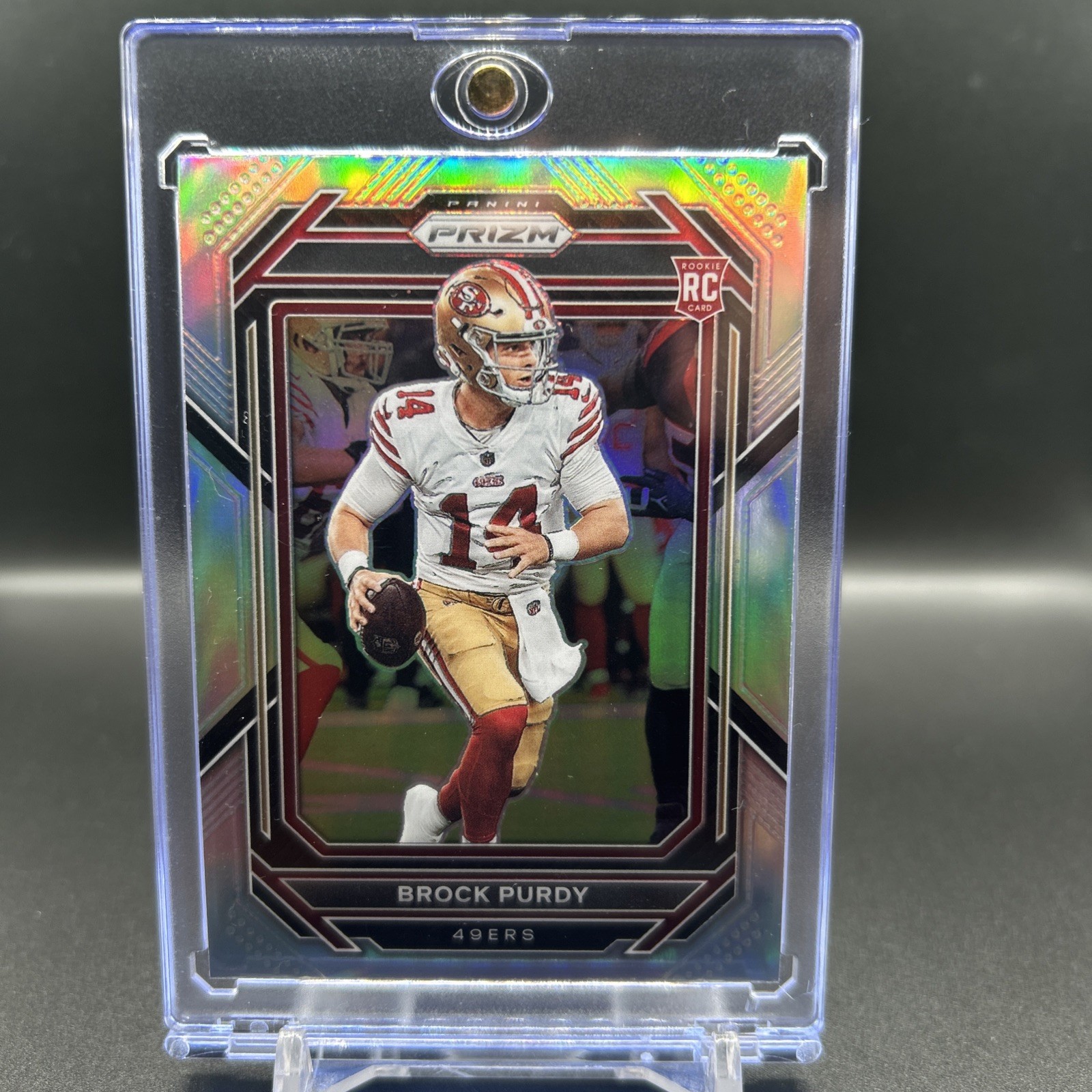 2022 Panini Prizm - Rookies Brock Purdy #353 Silver Prizm (RC)