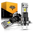AUXBEAM H7 LED Headlight High Low Beam 130W 36000LM Super Bright 6500K Canbus 2x