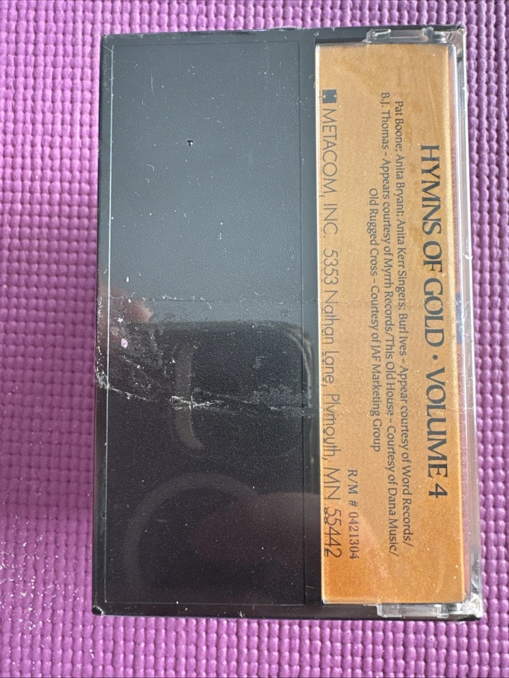 Hymns of Gold Volumes 1-4 Cassette Brand New Factory Sealed - Image 4 of 4