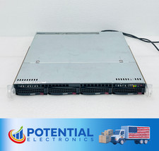 SUPERMICRO SuperChassis CSE-813M, X10DRL-C Dual Socket R3 LGA 2011, 2x E5-2630V3