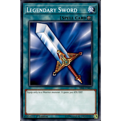 Legendäres Schwert SS02-ENB13 Yu-Gi-Oh! Karte Common 1. Auflage