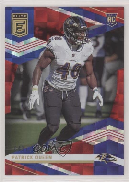 2020 Panini Chronicles Elite Update Red 43/399 Patrick Queen #235 Rookie RC 0ej3