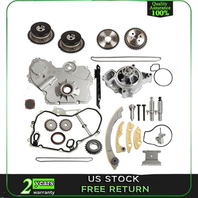 GM Ecotec 2.2L 2.4L Timing Chain Kit VCT Selenoid Actuator Water Pump Oil Pump