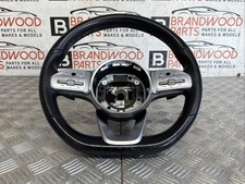 MERCEDES A CLASS W177 AMG LINE STEERING WHEEL WITH PADDLE SHIFTS A0004604602