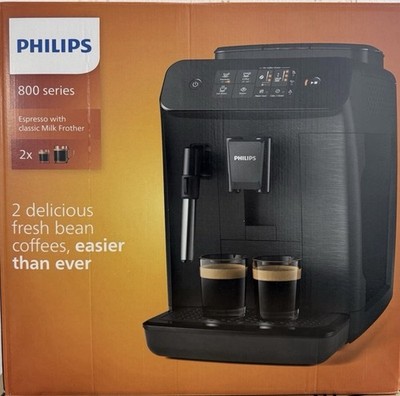    Philips 800 Series Fully Automatic Espresso Machine with Milk Frother NEW