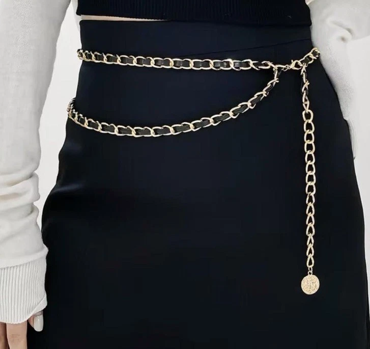 Rope Women's Gold Chain Belt Belts for sale | eBay