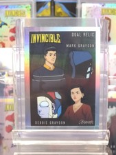 2025 Keepsake INVINCIBLE #507 Dual Comic Relic Mark & Debbie Grayson