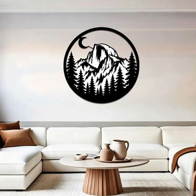 Rustic Style Metal Wall Art Exquisite Home Decoration Living Room
