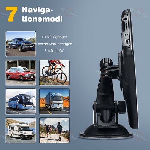 GPS Navigationsgerät für Auto LKW PKW 5 Zoll GPS Navigation 2D 3D Karten 8GB DE - Bild 5 von 17