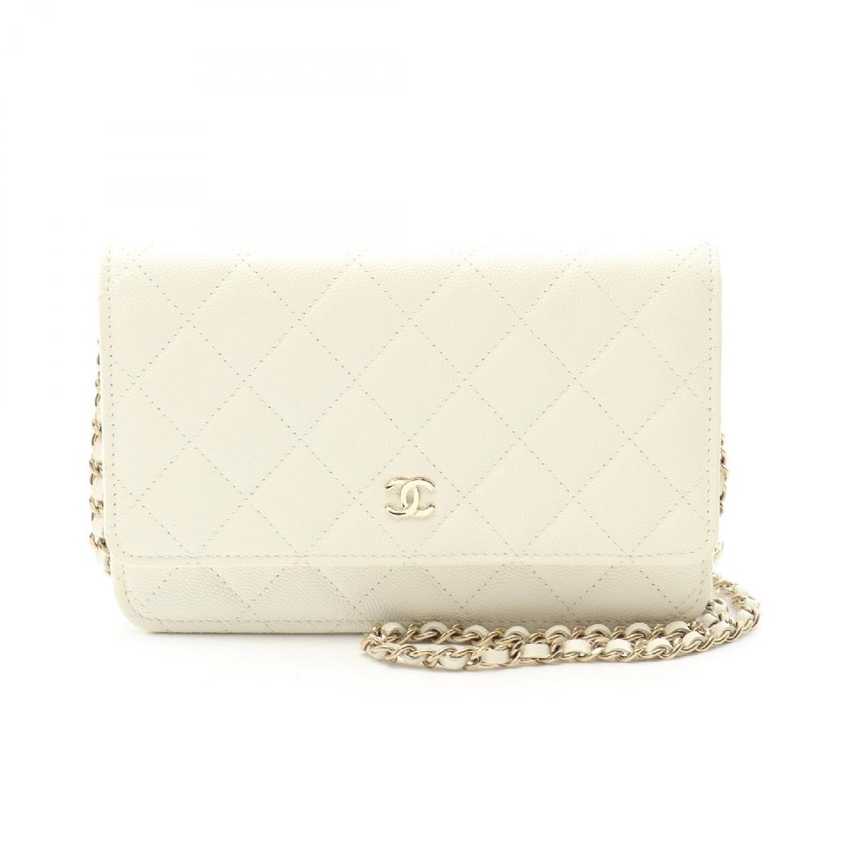 Chanel Matelasse Shoulder Bag in Grained Calfskin Style 66465