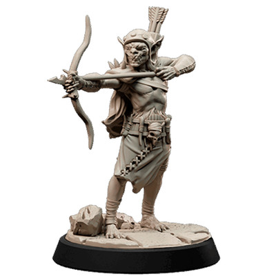 Hobgoblin Scout Archer 32mm Resin Miniature 3D Printed D&D Tabletop RPG