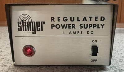 Stinger Model PS11 - 4 Amp Amateur (Ham) Radio Power Supply. Untested.Powers On.