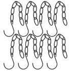 8 Pcs Clothing Chain Hanger Cascading Hangers Closet Space Saver