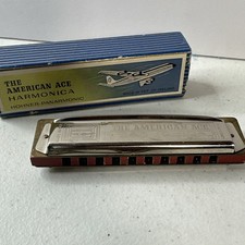 Vintage Hohner Panarmonic - The American Ace Harmonica - Made Rep. of Ireland