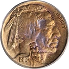 1916-S Buffalo Nickel OGH PCGS MS63 Nice Eye Appeal Strong Strike