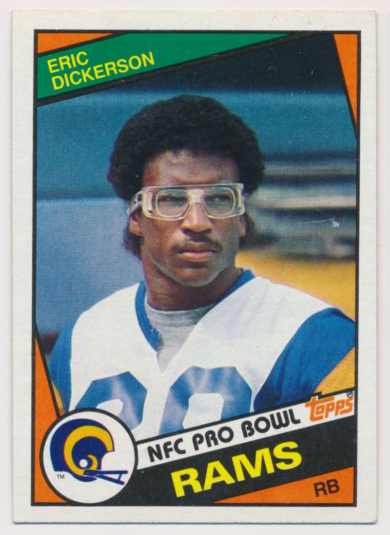 1984 Topps #280b Eric Dickerson