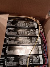 OSRAM QHE4X32T8/UNV ISL-SC, 1 BOX OF 10 4 lamp elec 120/277V BALLAST - NEW-B