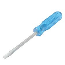 Surtek D364 Destornillador Ranurado Azul Vástago Cuadrado, 1/4", Longitud Hoja 4"