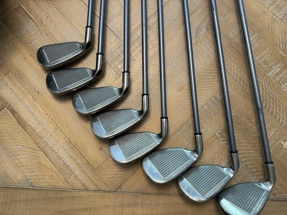Used Callaway Hawkeye VFT Iron set (8 Clubs) 3-LW Right Handed Graphite Firm - Image 3 of 4