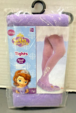 New Disney Sofia the First Tights Size Small 4-6