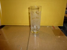Jack Daniels Seasonal Snowflake Etched #7 Highball Glass 6 In Tall