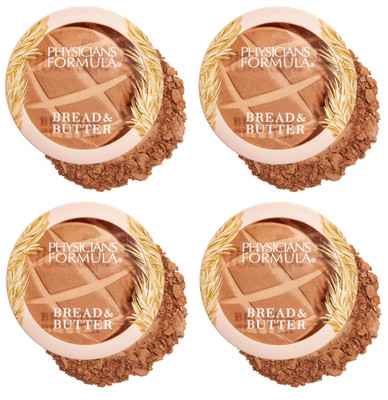 Physician's Formula Bread & Butter Murumuru Butter Bronzer, Baked Cut (4 Pack)