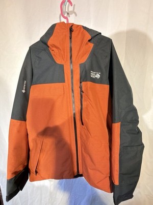 Mountain Hardwear Cloud Bank GORE-TEX Hooded Waterproof Ski Jacket Orange/Black
