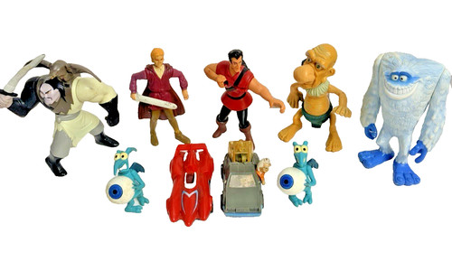 90s McDonald’s Toy Lot Disney Mulan Gaston Hercules Back To The Future BFG