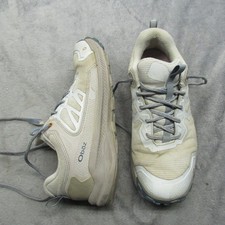 Oboz Womens Shoes 9 White Katabatic Trail Hiking Sneakers Outdoor Athletic READ