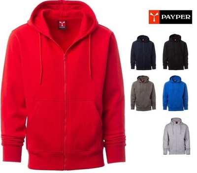PAYPER PONTIAC HERREN SWEATSHIRT MIT KAPUZE UND DURCHGEHENDEM REISSVERSCHLUSS FLEECE HERBST WINTER
