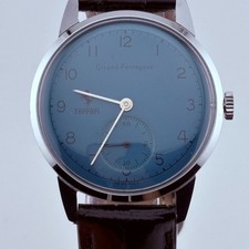 Girard-Perregaux Ferrari carica manuale revisionato quadrante grigio-blu 36,8 mm