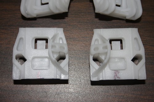 Saab 9-3 (2003-2011) Cable/Rail Type Window Regulator Repair Clips (2x) FRONT - Foto 3 di 3