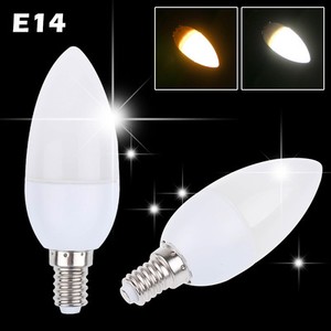 light led bulb 2835 smd e14 3w saving globe candle warm lamp energy cool