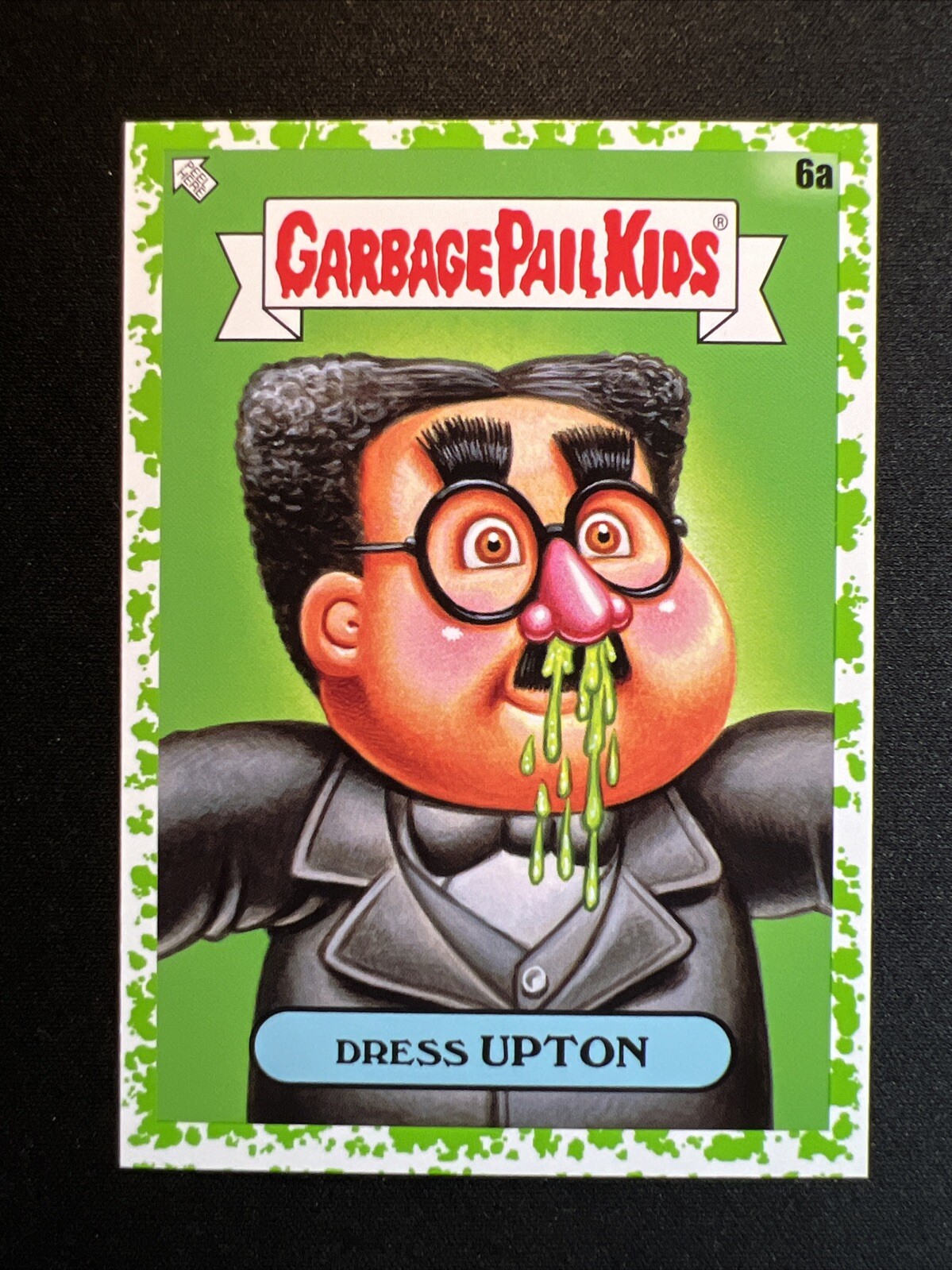 2024 Topps Garbage Pail Kids Series 1 Booger Green #6a Dress Upton Card