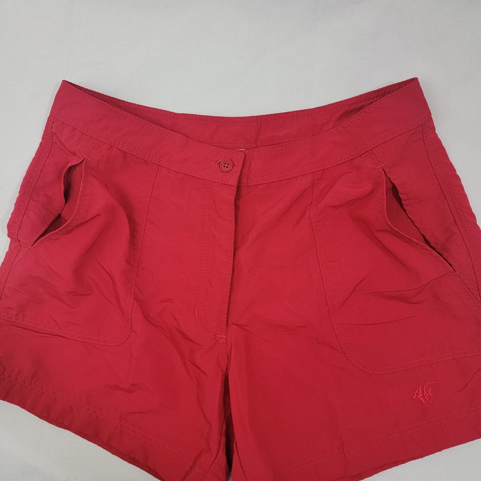 Pantalones Cortos GUY HARVEY Aftco Mujer Talla 8 ROJO Pesca Secado Rápido Nylon Aire Libre Senderismo Foto 2 de 4