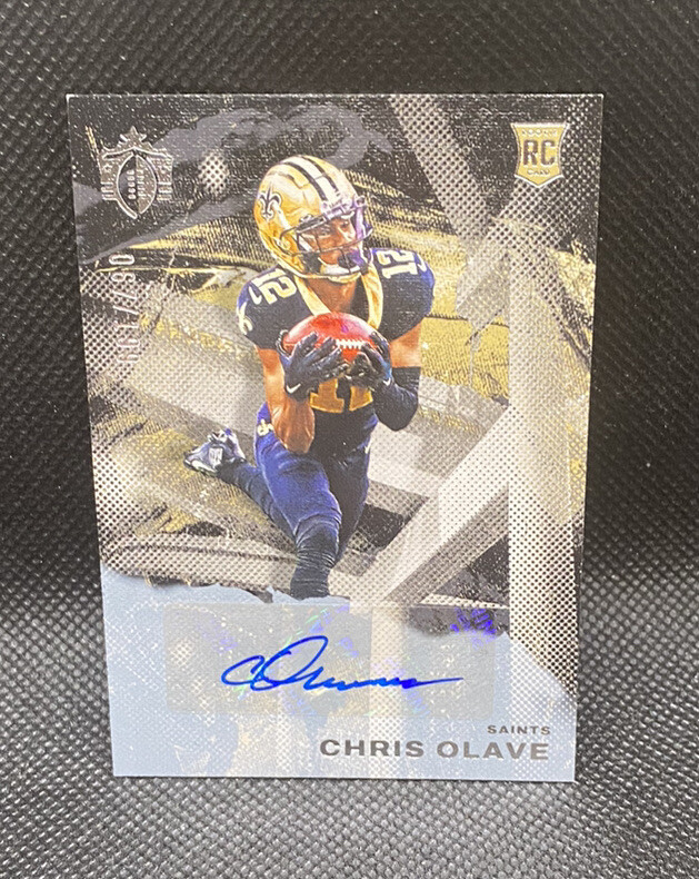 2022 Panini Chronicles Gridiron Kings #GK-8 Chris Olave Auto RC /199 Saints