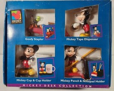 Disney Mickey Unlimited 4-Piece Mickey Mouse Desk Collection- New/Sealed