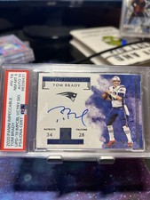 2020 Panini Impeccable Tom Brady Victory signature /10