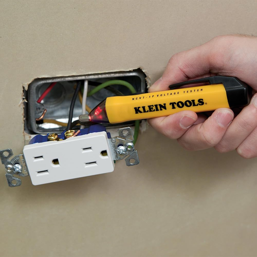 Klein Tools 80025 Outlet Tester Kit with GFCI Tester and Non-Contact Voltage Tes - Picture 5 of 11
