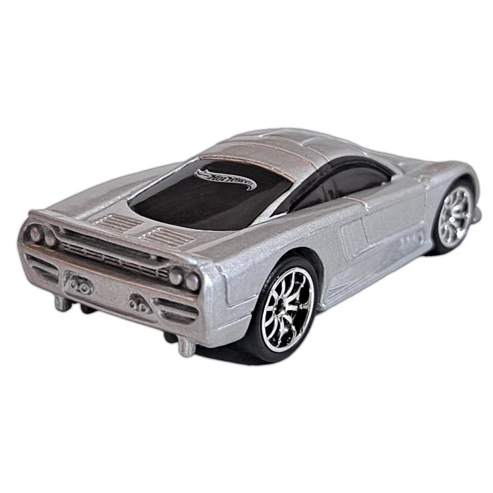 Coche Saleen S7 Hot Wheels 2002 primeras ediciones super personalizado pilotos reales cardado Foto 4 de 4