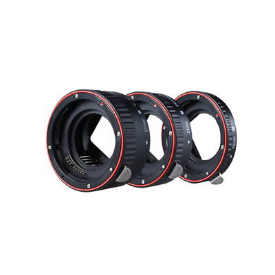 Extension Lens Adapter Tube Rings Focus Macro Extension Tube For Canon EF Mount
