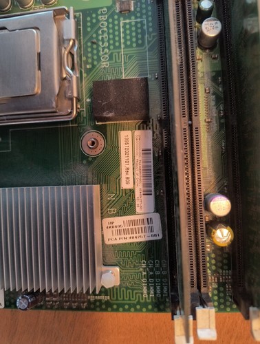 HP ProLiant DL100 G2 Server Motherboard- 404257-001 With CPU + 2ea 512mb Memory - Picture 2 of 5
