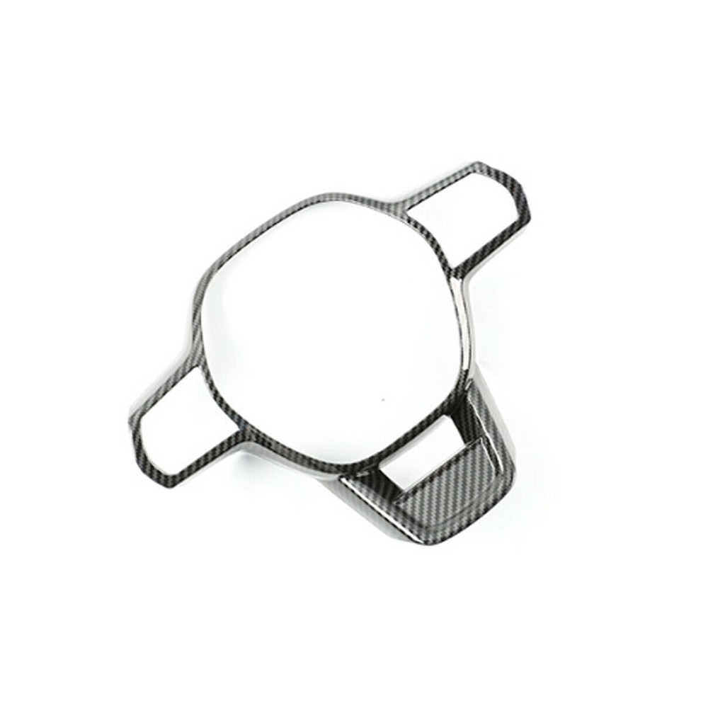 Carbon Fiber Style Steering Wheel Accessories Trim Cover For Honda Civic 2022-24