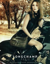 Werbung Advertising 038 2011 Tasche Longchamp & Kate Moss