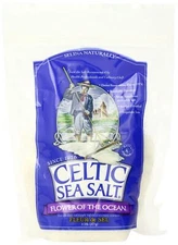 Celtic Sea Salt Bag Flower of The Ocean 8 Oz W/Free Gift & Free Shipping