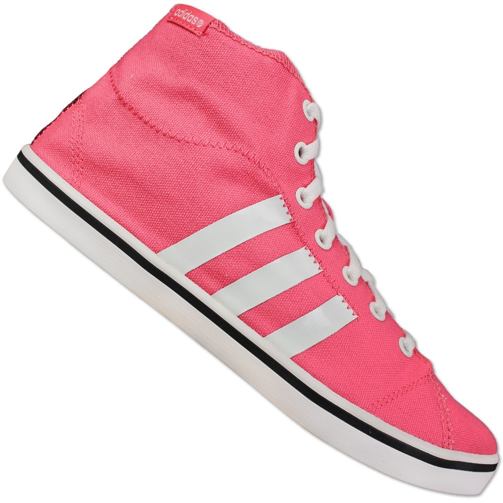 Adidas Neo canvas rose femmes mid top sneaker Lifestyle D'été Chaussures rose 36- Adidas Neo canvas rose femmes mid top sneaker Lifestyle D'été Chaussures rose 36-