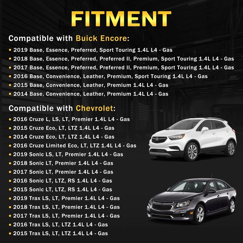 Conjunto de carcasa de filtro de enfriador de aceite para Chevy Cruze Sonic Trax Buick Encore 1,4 L Foto 3 de 4