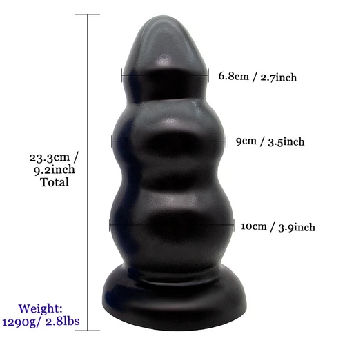 3 Color Extra Large XL Anal Stretching Butt Plug Anus Dildo Trainer Sex Toys