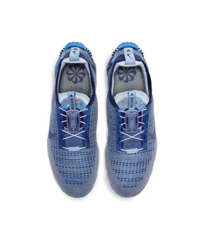 Nike Air VaporMax 2020 Flyknit Stone Blue Running Shoes CT1823-400 Mens Size 6 - Picture 14 of 16