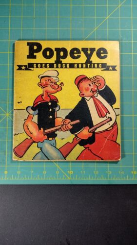 WHITMAN 1937 POPEYE GOES DUCK HUNTING #884 comic Book Vintage collectible - Picture 1 of 10